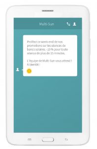 l’envoi de vos SMS